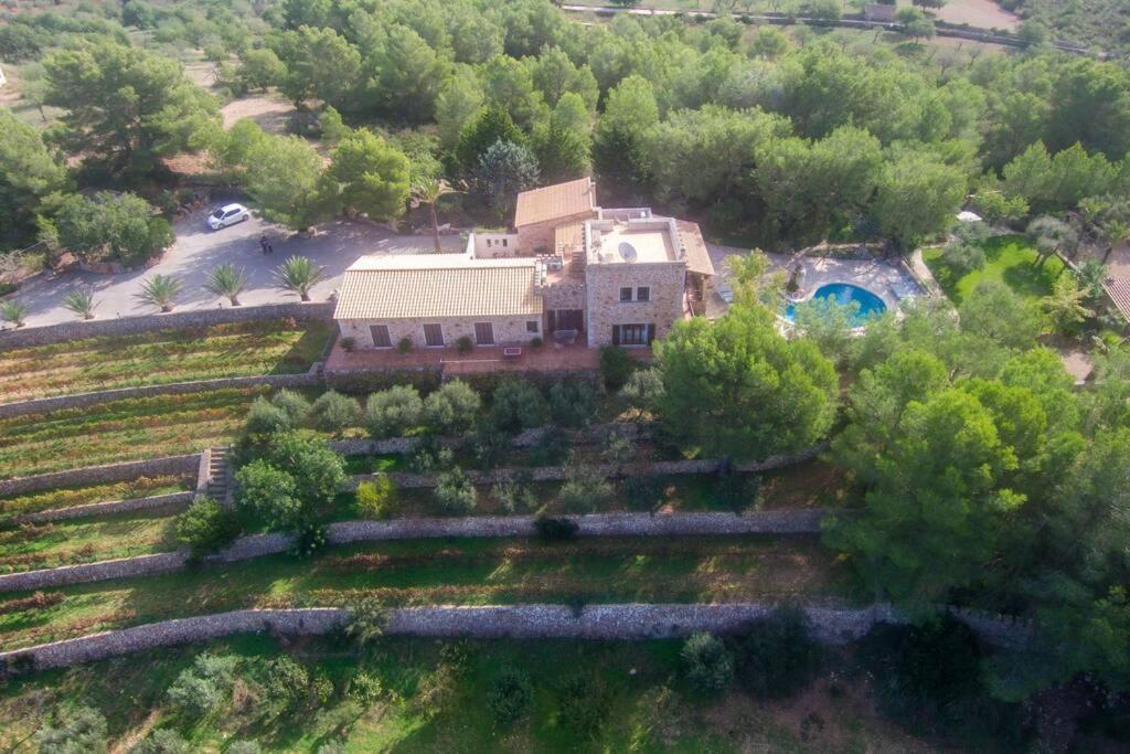 Es Castell De Ca N'Alou De Ses Cases Noves S'Horta Buitenkant foto